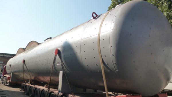 Резервуары наземного размещения для хранения СУГ-200м3 (с комплектом арматуры и редуктором)