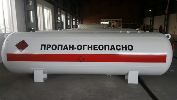 Резервуары наземного размещения для хранения СУГ-5м3 (6 мм)
