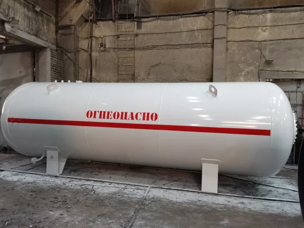 Резервуары наземного размещения для хранения СУГ-50м3 (с комплектом арматуры и редуктором)